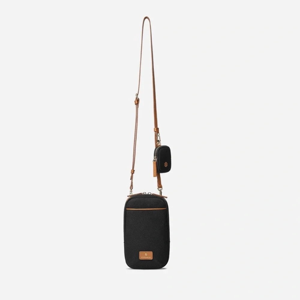 NORDACE Siena Nexus Phone Crossbody Bag Black NWT - Picture 4 of 9